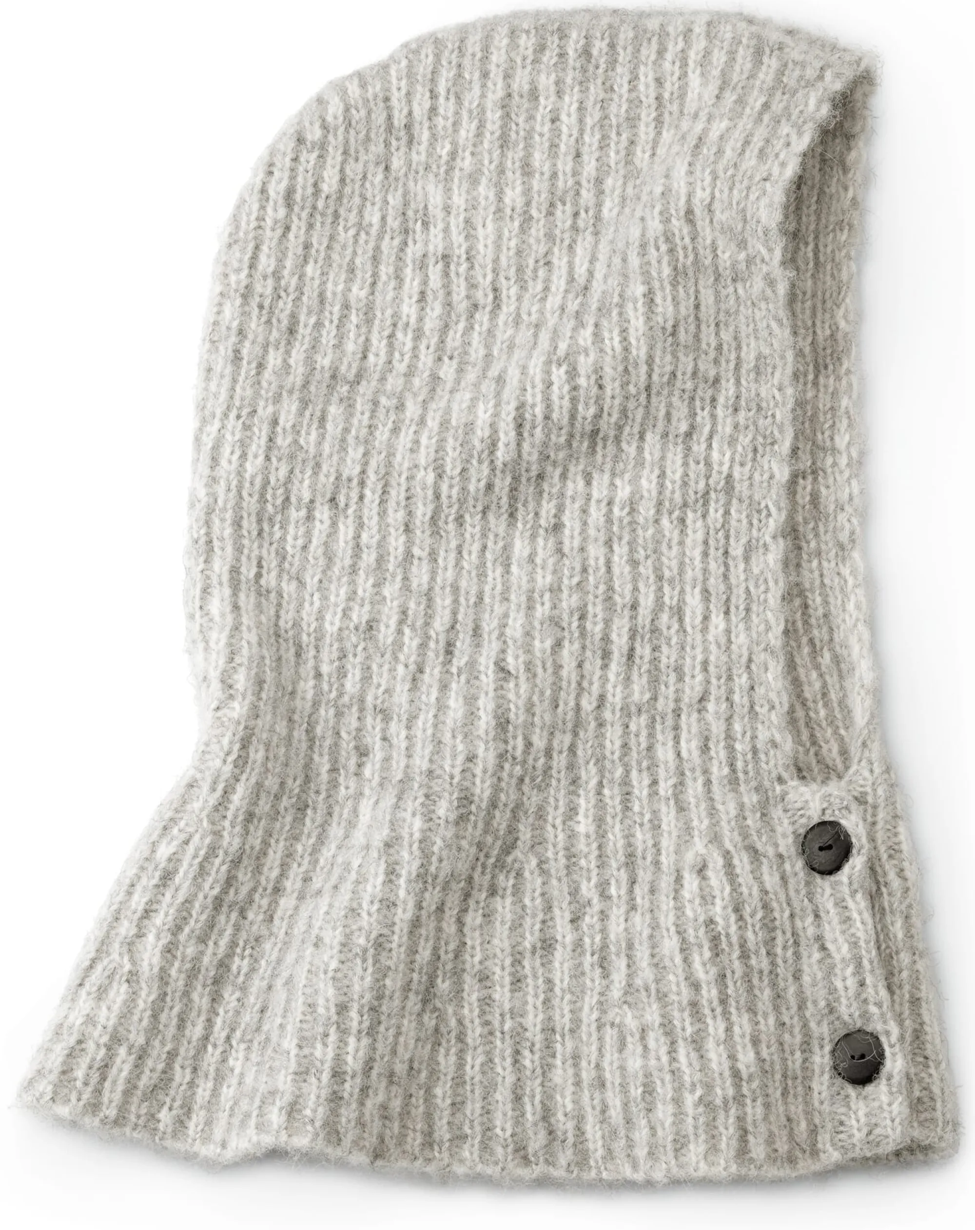 Mützen|Schals & Tücher * Les Racines du Ciel Unisex-Strickkapuze meliert, Ecru