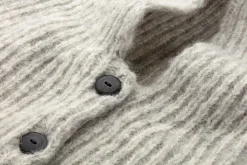 Mützen|Schals & Tücher * Les Racines du Ciel Unisex-Strickkapuze meliert, Ecru