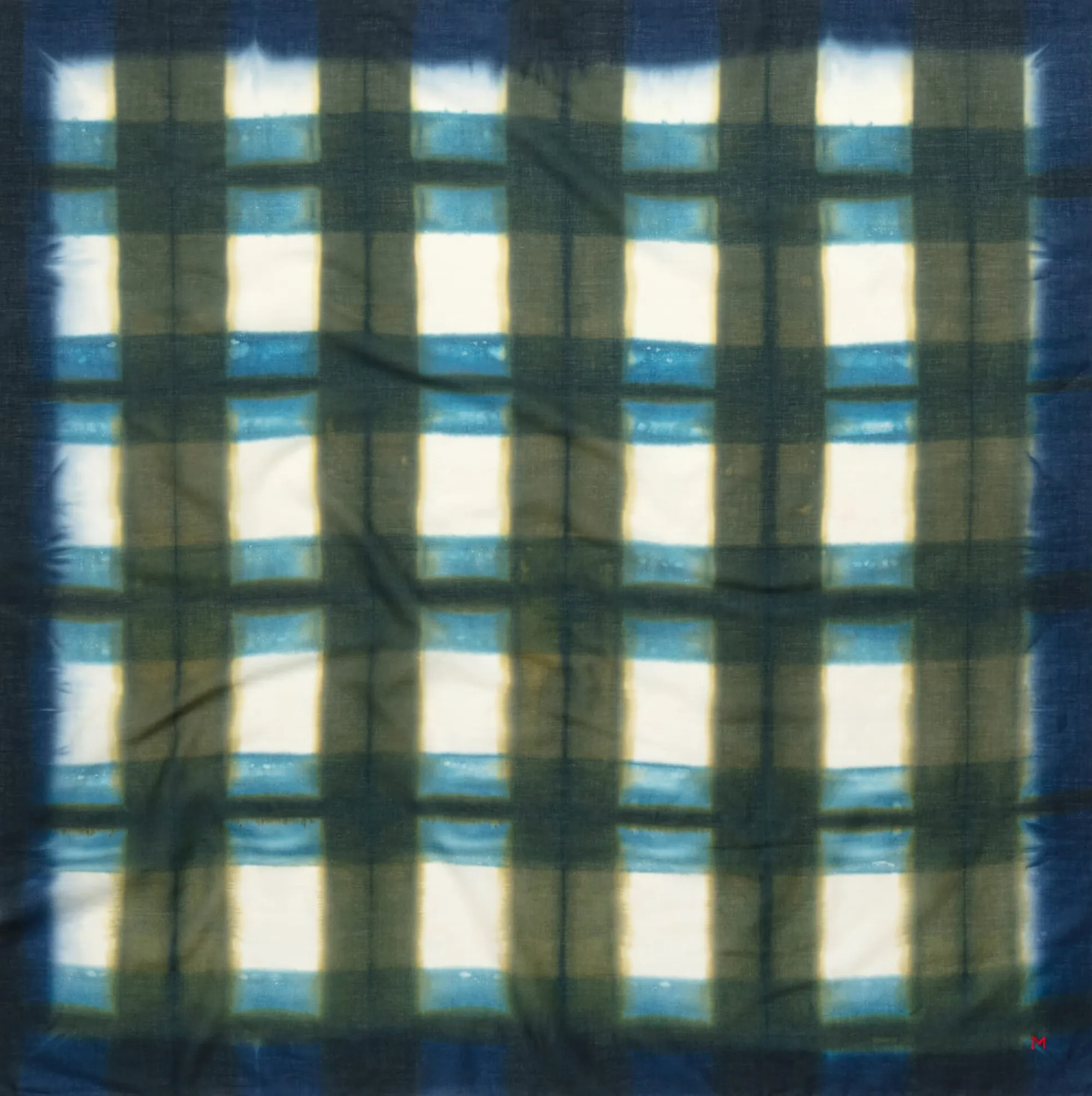 Schals & Tücher|Schals & Tücher * Moismont Unisextuch N° 822 Batik, Grün-Blau