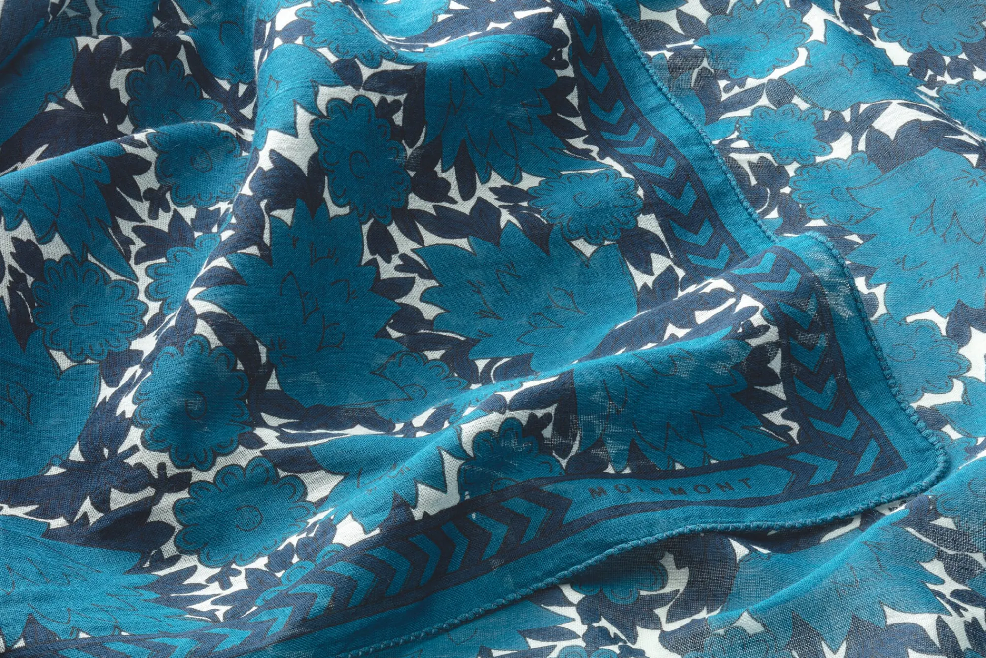 Schals & Tücher|Schals & Tücher * Moismont Unisextuch N° 791 floral, Blau