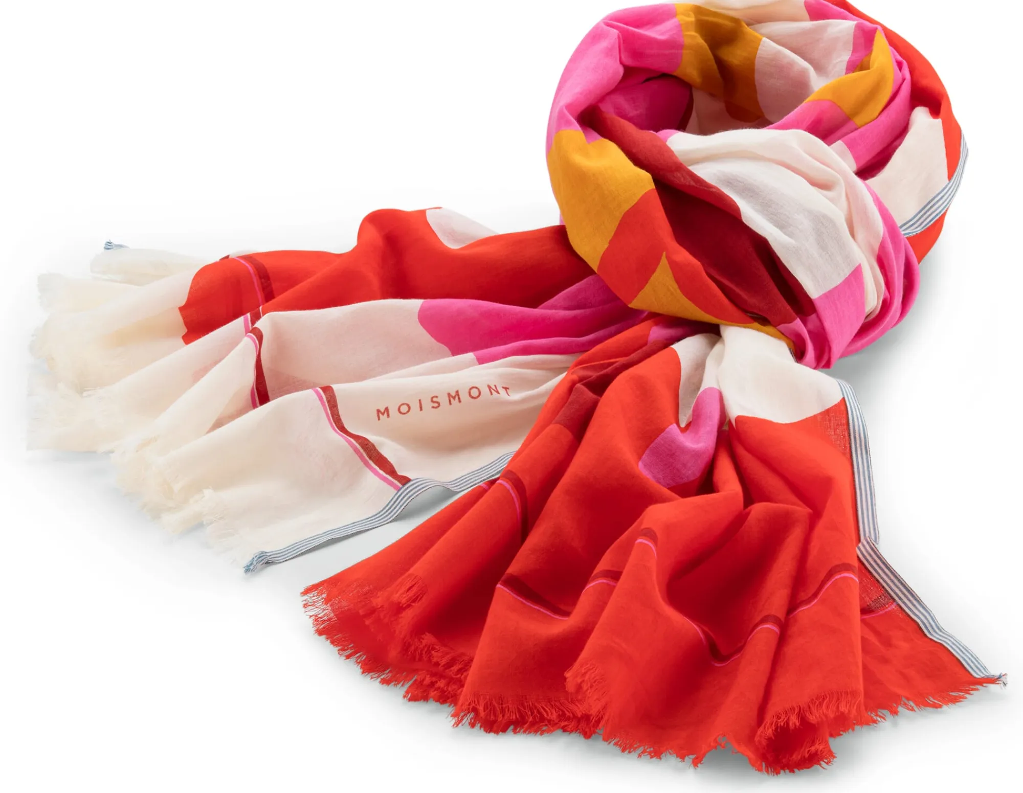Schals & Tücher|Schals & Tücher * Moismont Unisextuch N° 826 floral, Rot-Rosa