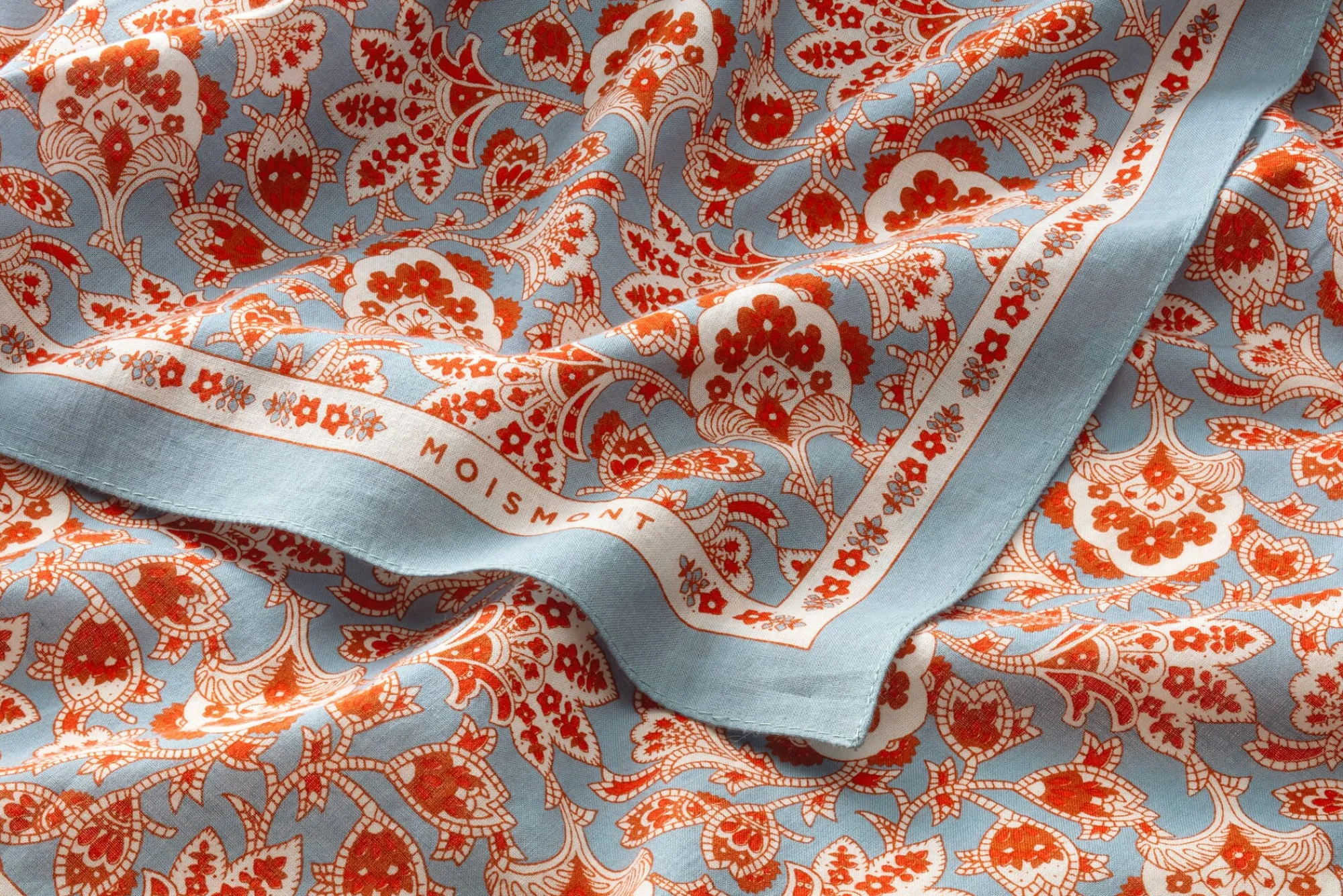 Schals & Tücher|Schals & Tücher * Moismont Unisextuch N° 764 Paisley, Hellblau