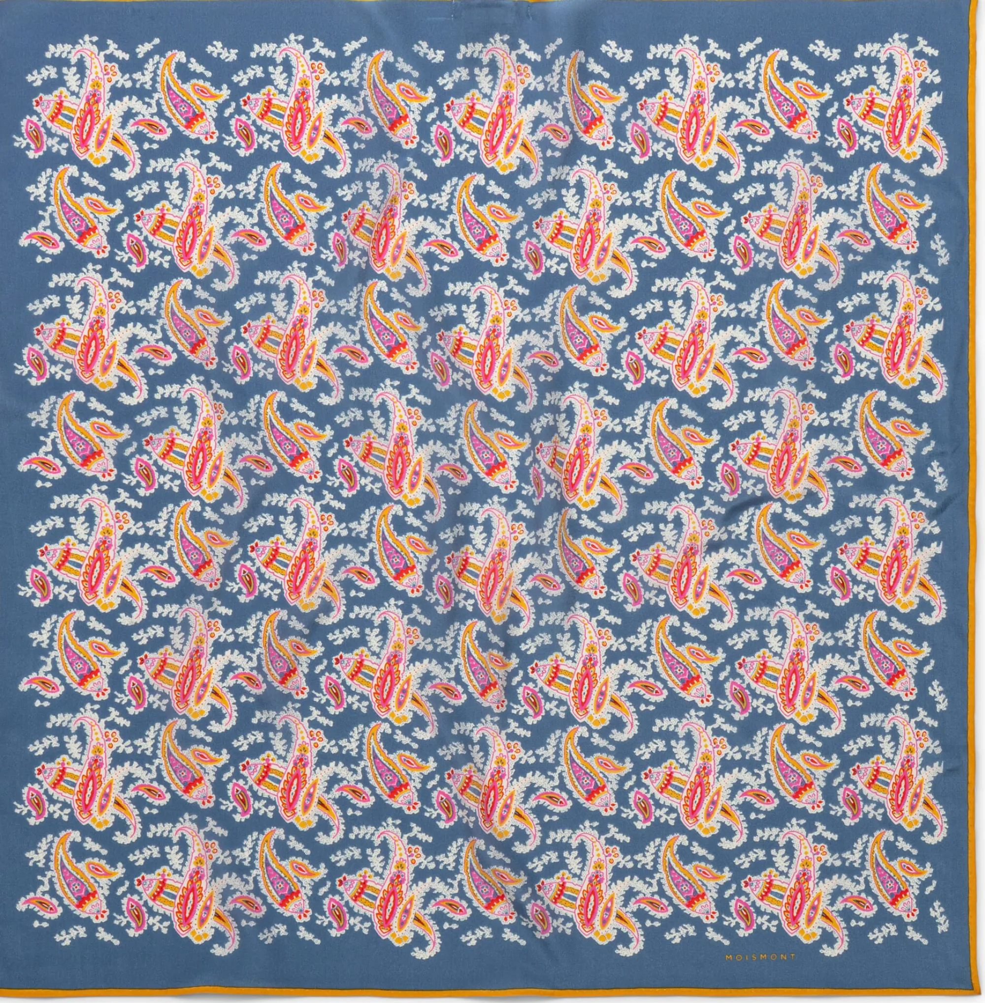 Schals & Tücher|Schals & Tücher * Moismont Unisextuch N° 763 Paisley Seide, Indigo