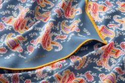 Schals & Tücher|Schals & Tücher * Moismont Unisextuch N° 763 Paisley Seide, Indigo