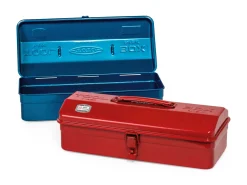 Werkzeug & Werkstatt * Toyo Steel Universalkiste Toyo, Runddeckel Blau