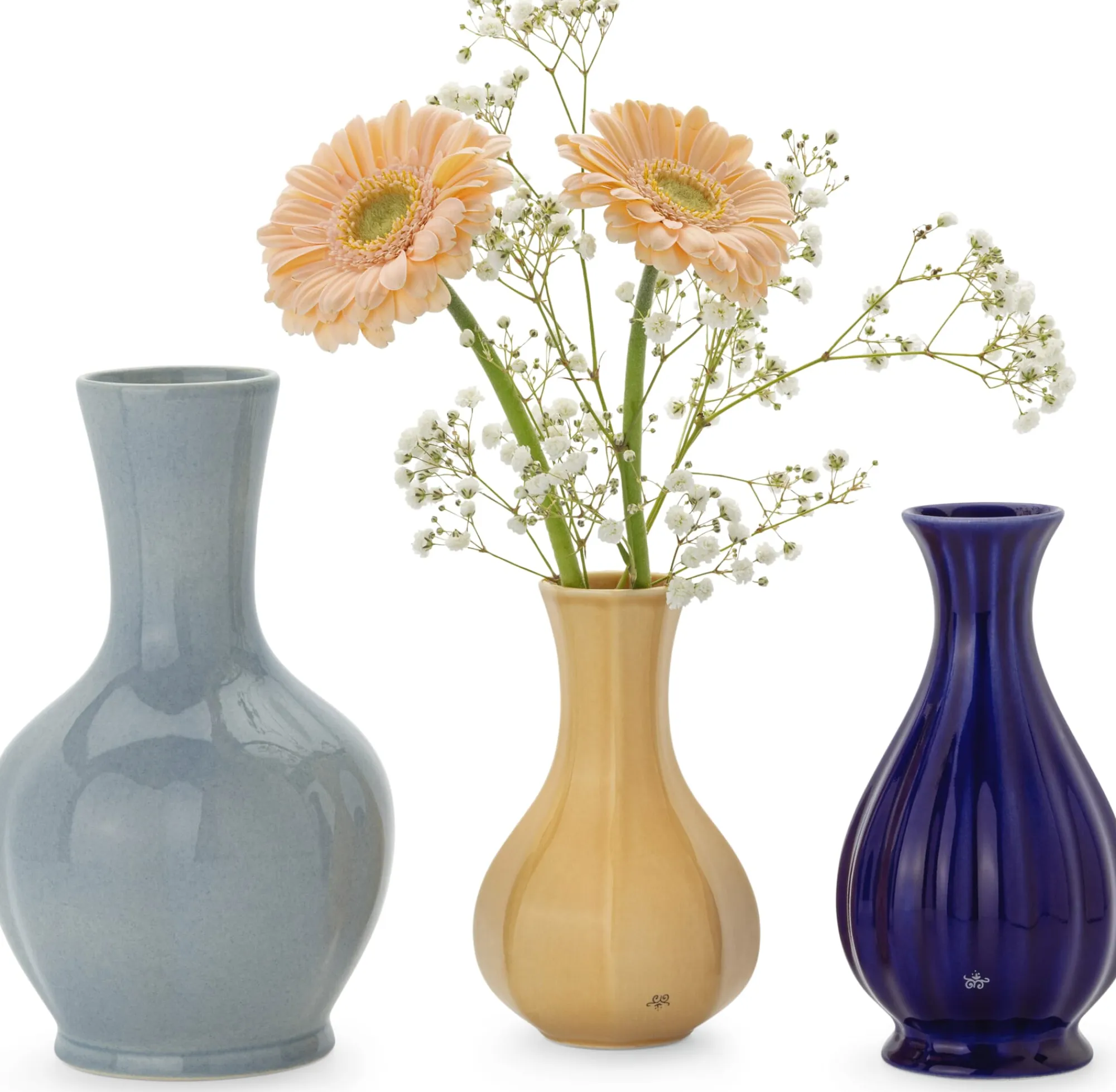 Vasen & Schalen * Royal Goedewaagen Vase Heritage hellgelb