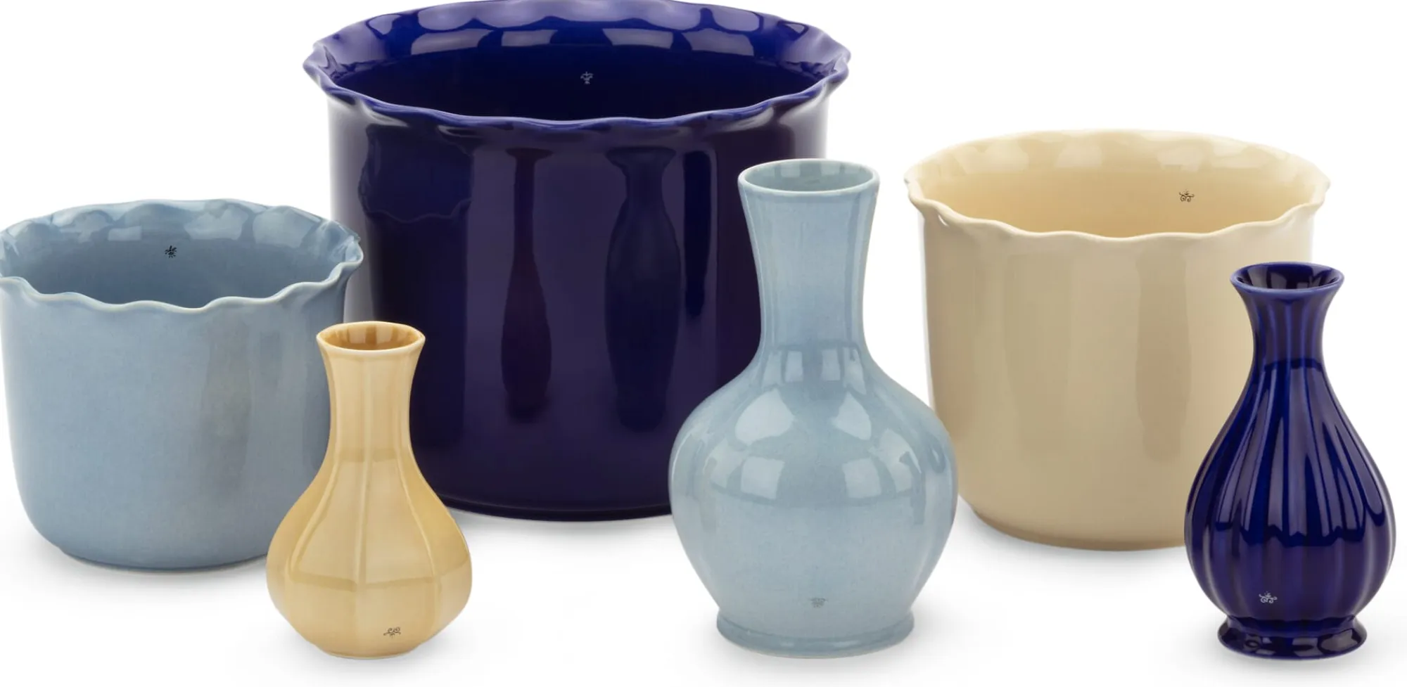 Vasen & Schalen * Royal Goedewaagen Vase Heritage kobaltblau