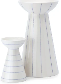 Vasen & Schalen * onomao Vase Keramik handbemalt blau