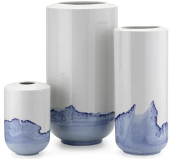 Vasen & Schalen * Anna Badur Vase Tide handdekoriert