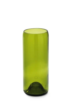 Vasen & Schalen * Q de bouteille Vase Weinflasche Smaragdgrün