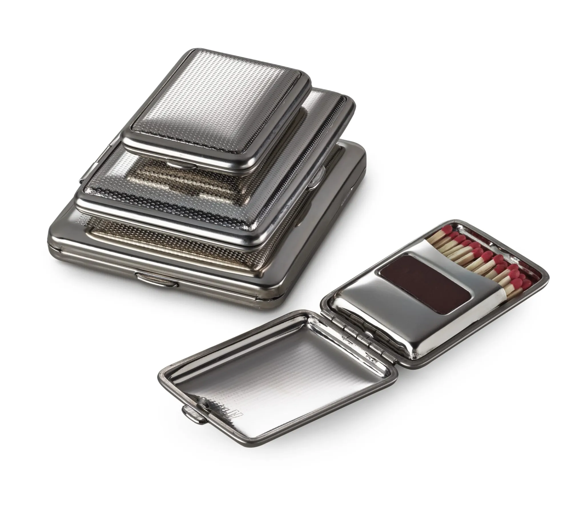 Weitere Accessoires|Weitere Accessoires * vom Hofe Manufaktur Visitenkartenetui Stahlblech