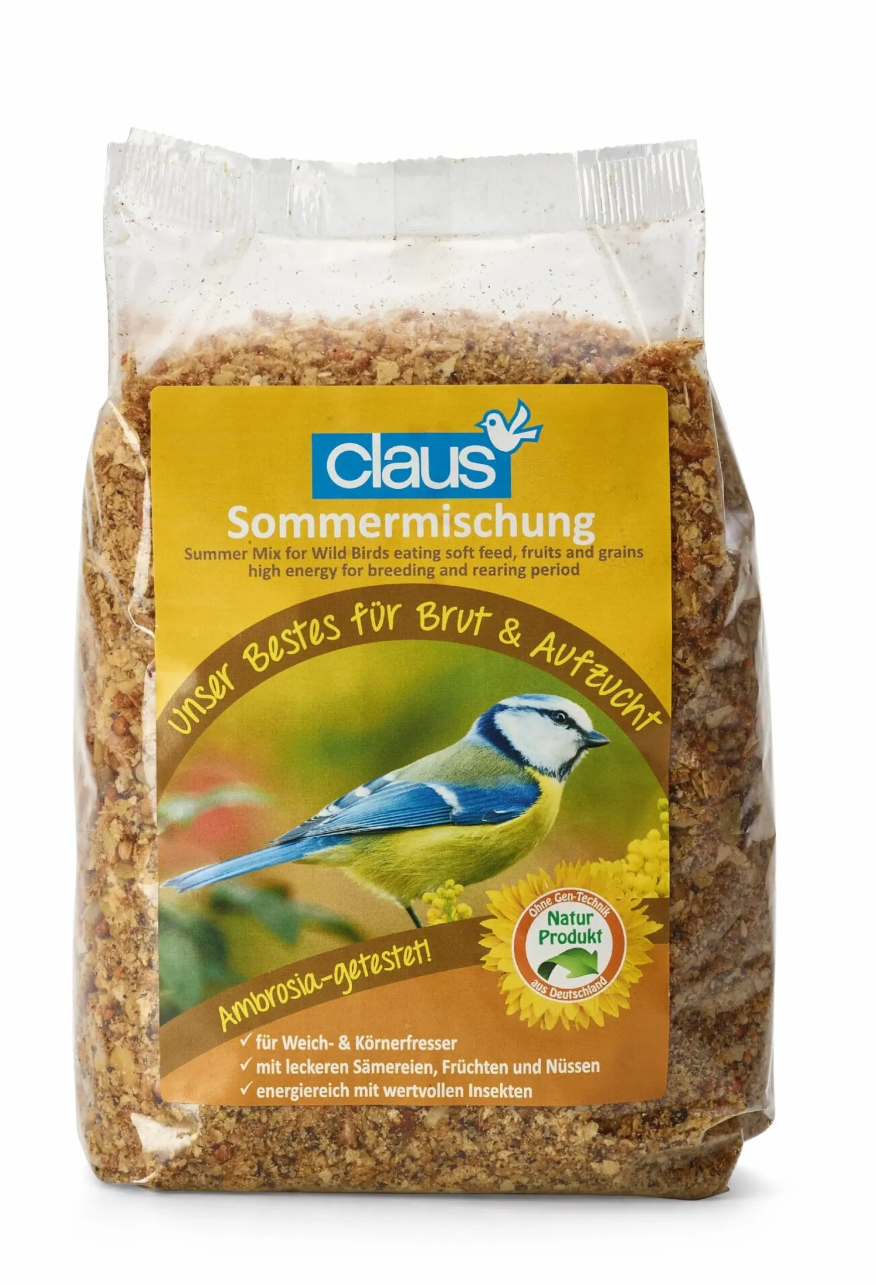 Nist- & Futterplätze * Claus Vogelfutter Sommermischung