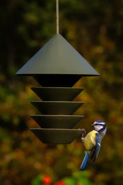 Nist- & Futterplätze * Vogelfutterspender Bird Silo Grün