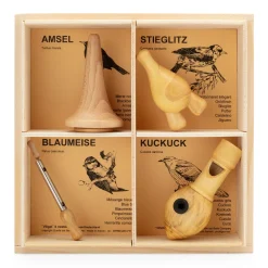 Klanginstrumente|Holzspielzeug * Quelle est Belle Company 4 Vogelstimmen