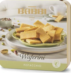 Gebäck * Babbi Waffelgebäck mit Pistaziencreme