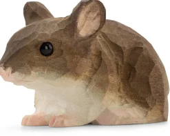 Gartendekoration * Wildlife Garden Waldmaus Lindenholz handgeschnitzt
