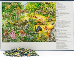 Geduldspiele|Gesellschaftsspiele * Quelle ＆ Meyer Verlag Wald Wimmel Puzzle 500 Teile