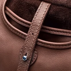 Umhänge- & Handtaschen * AKAH - Albrecht Kind Wanderbeutel Elchleder Braun