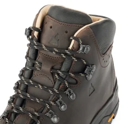 Stiefel|Freizeitschuhe * Manufactum Wanderschuh Rindleder Dunkelbraun