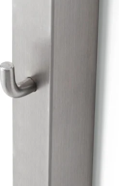 Badaccessoires|Küchenmöbel * Hupfer Wandhakenschiene zu Regalsystem Inox