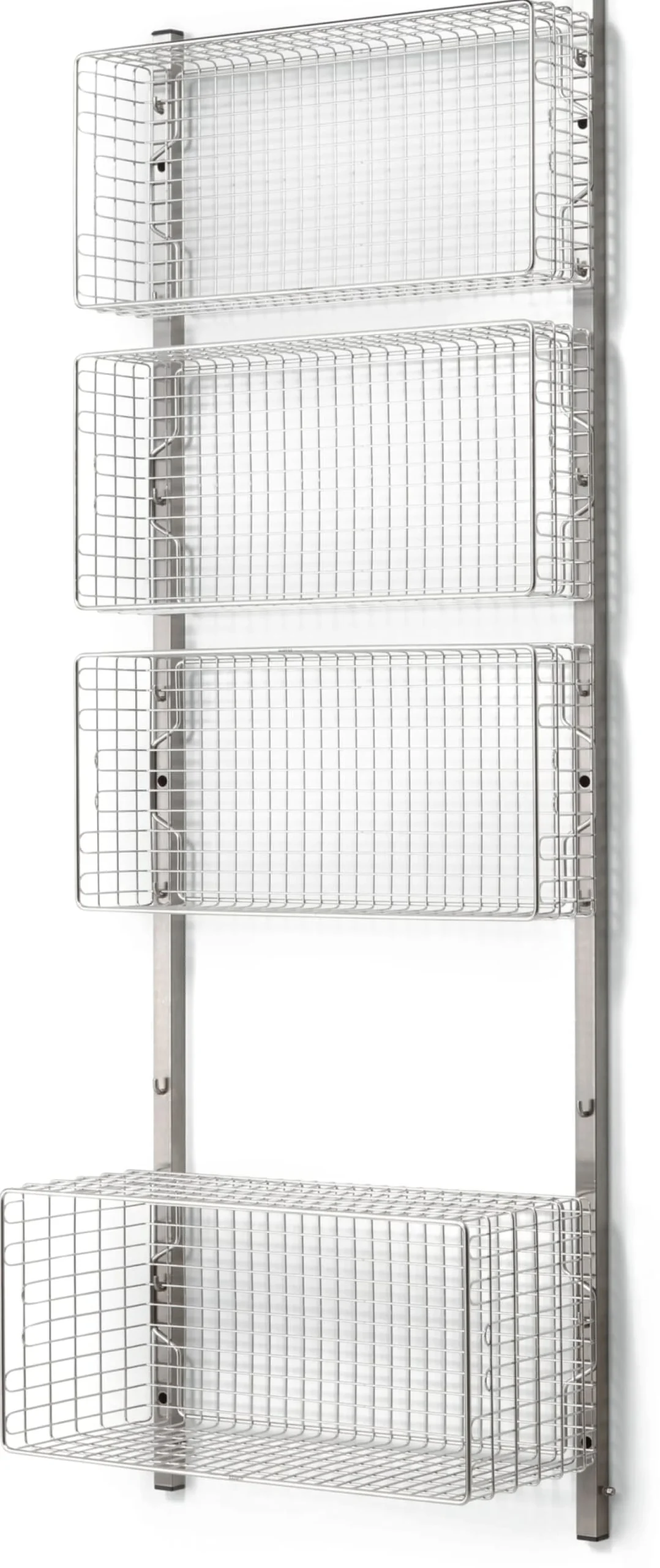 Badaccessoires|Küchenmöbel * Hupfer Wandhakenschiene zu Regalsystem Inox