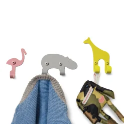 Garderobe & Diele|Kindermöbel * Wandhaken-Set Zoo