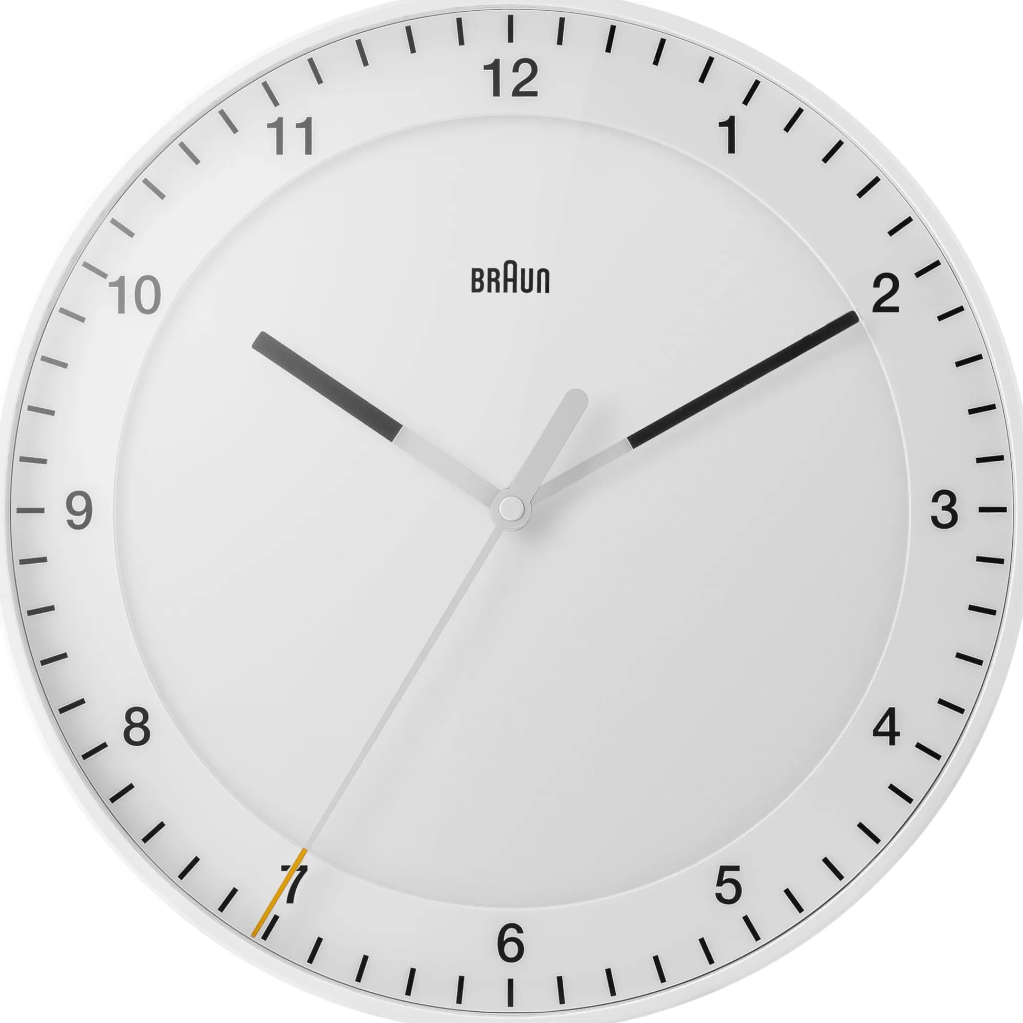 Uhren * Braun Wanduhr Weiß
