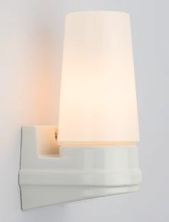 Wandleuchten * Ifö Electric Wand- und Spiegelleuchte Porzellan