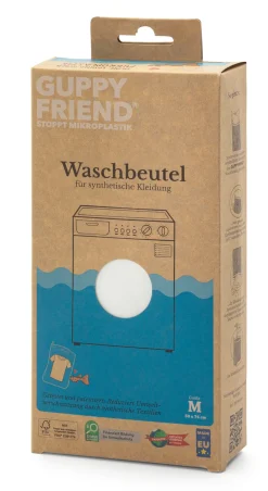 Wäschepflege * Langbrett Waschbeutel gegen Mikroplastik