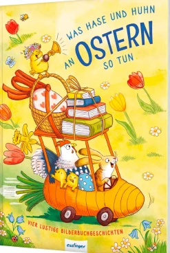Kinderbücher|Kinderbücher * Thienemann-Esslinger Verlag Was Hase und Huhn an Ostern so tun - Vier lustige Bilderbuchgeschichten | Vier fröhliche Ostergeschichten
