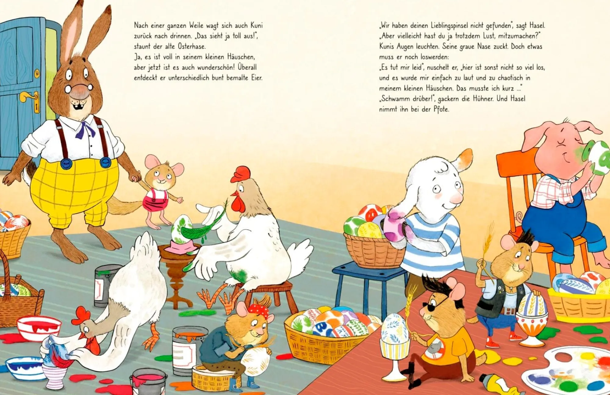 Kinderbücher|Kinderbücher * Thienemann-Esslinger Verlag Was Hase und Huhn an Ostern so tun - Vier lustige Bilderbuchgeschichten | Vier fröhliche Ostergeschichten