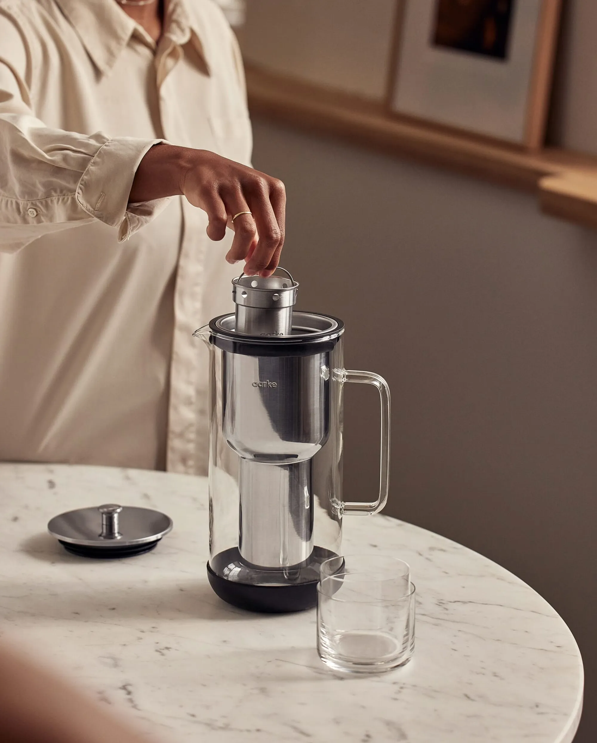 Servierzubehör|Gläser * Aarke Wasserfilterkanne Purifier