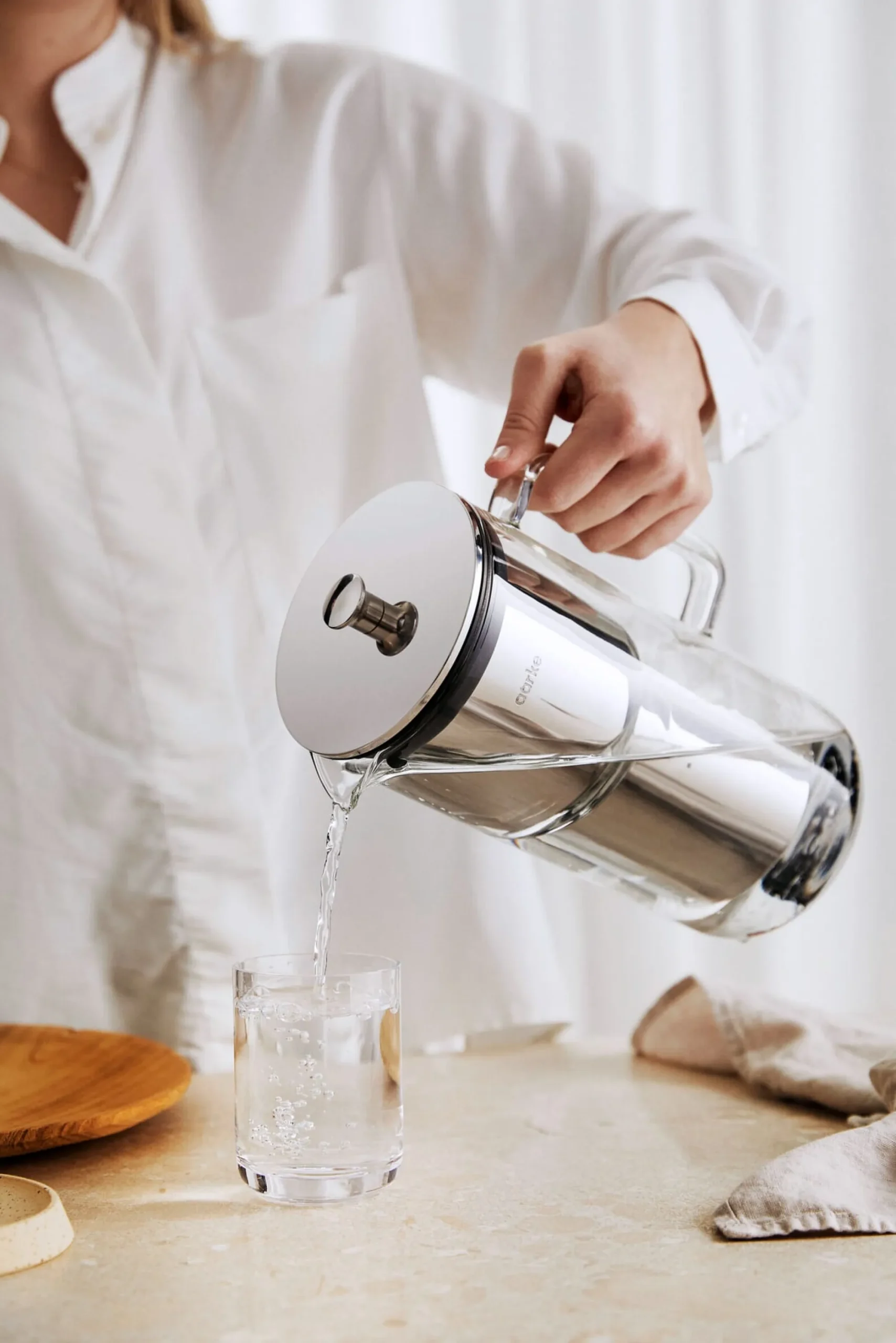 Servierzubehör|Gläser * Aarke Wasserfilterkanne Purifier