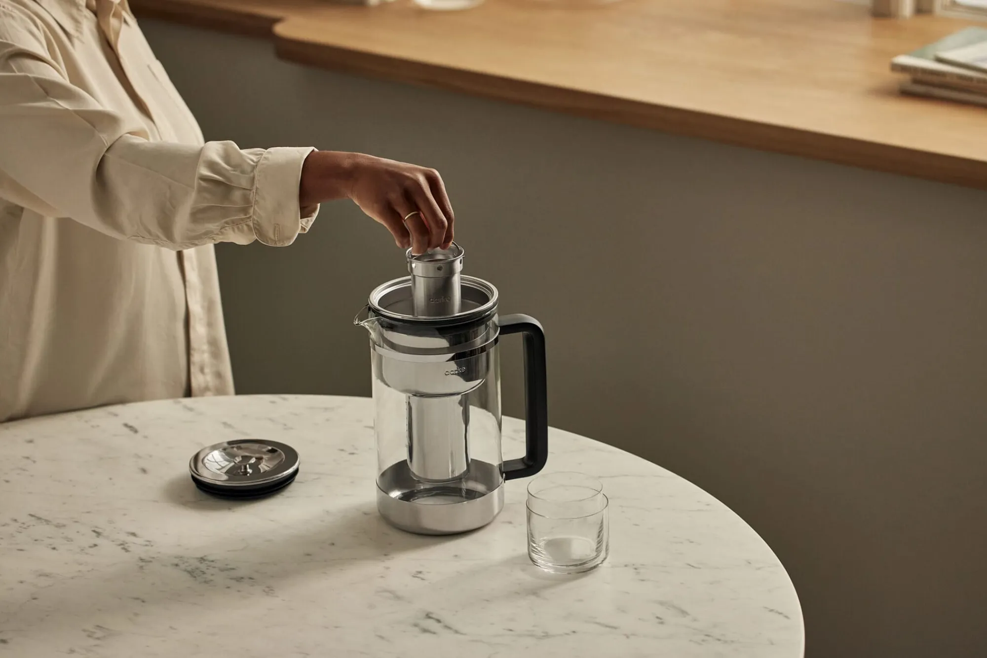 Kannen & Karaffen * Aarke Wasserfilterkanne Purifier