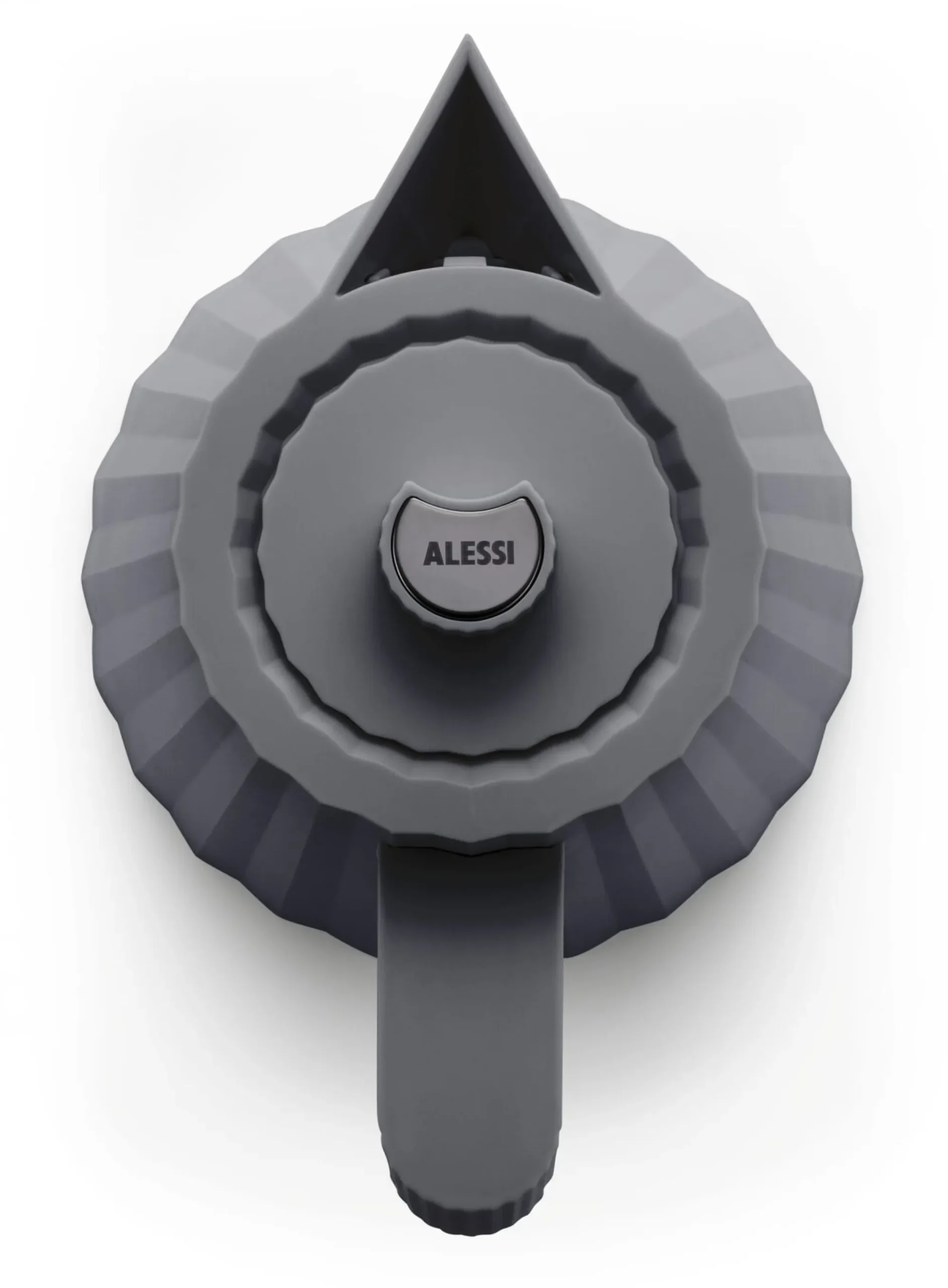 Wasserkocher & Wasserkessel * Alessi Wasserkocher Plissé Grau