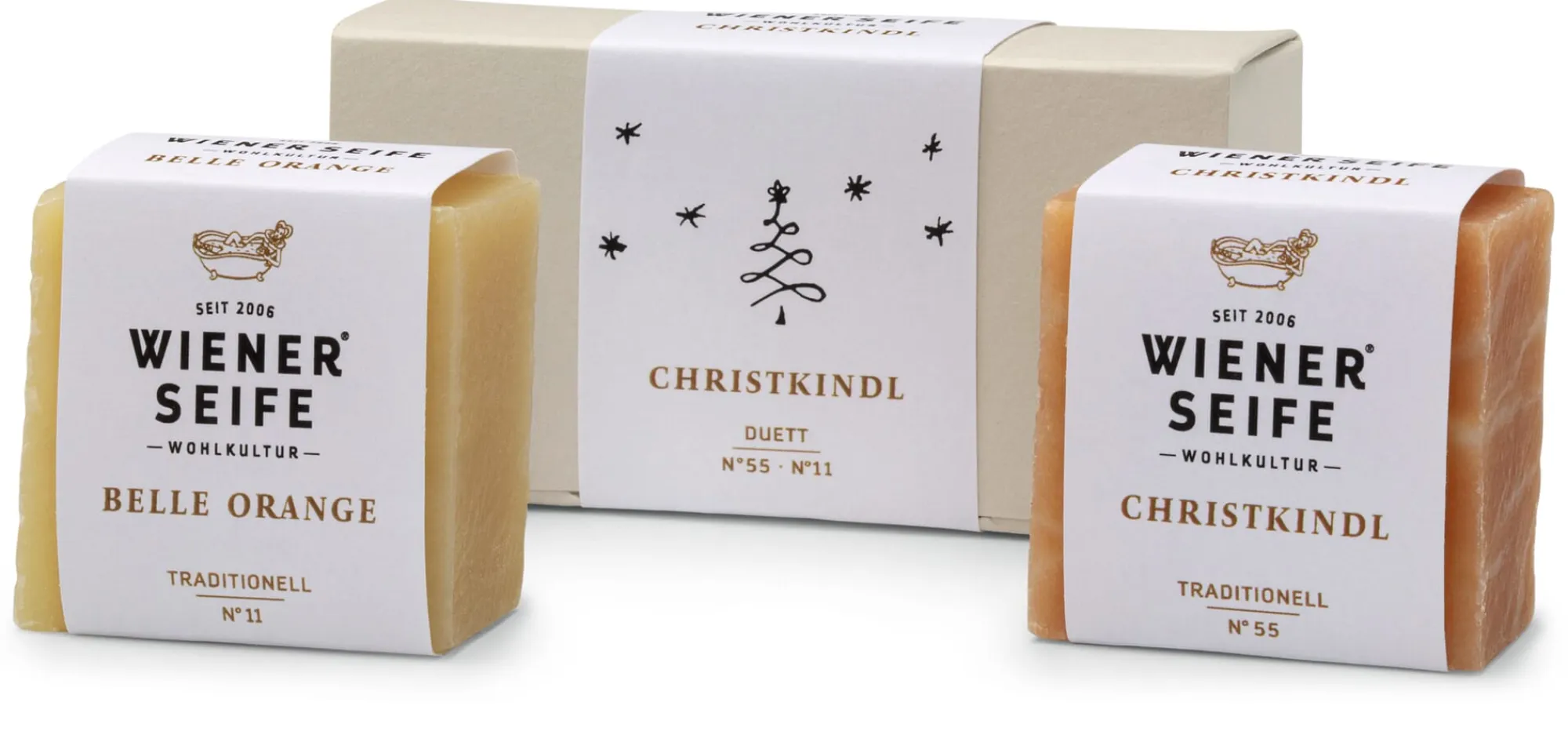Haarpflege|Hautpflege * Wiener Seife Weihnachtsduett Christkindl