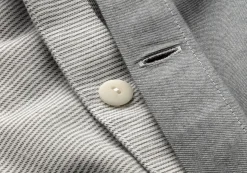 Bettwaren & Bettwäsche * elegante Wendebettbezug Sommerflanell Grau