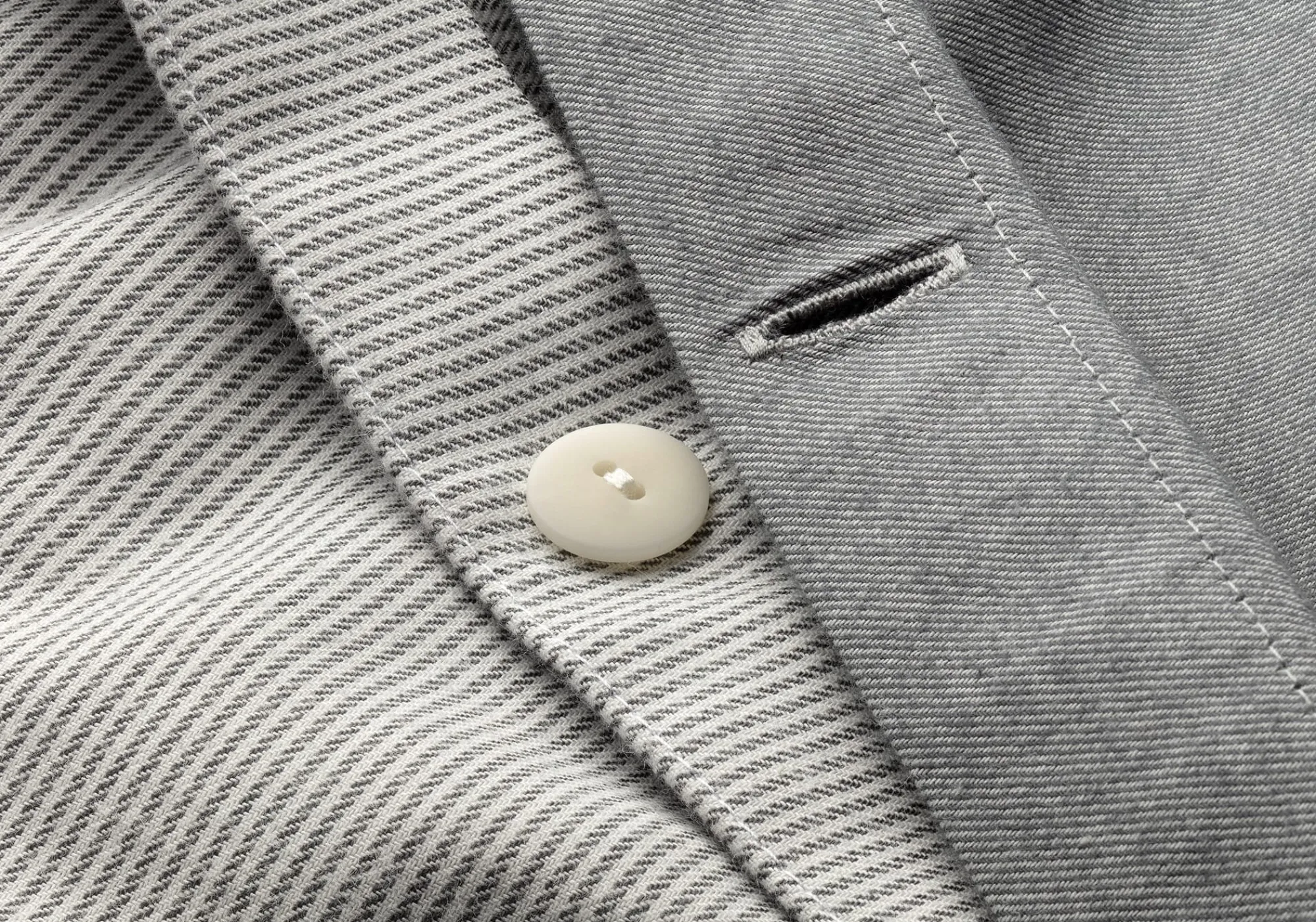 Bettwaren & Bettwäsche * elegante Wendebettbezug Sommerflanell Grau