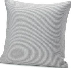Bettwaren & Bettwäsche * elegante Wendekopfkissenbezug Sommerflanell Grau