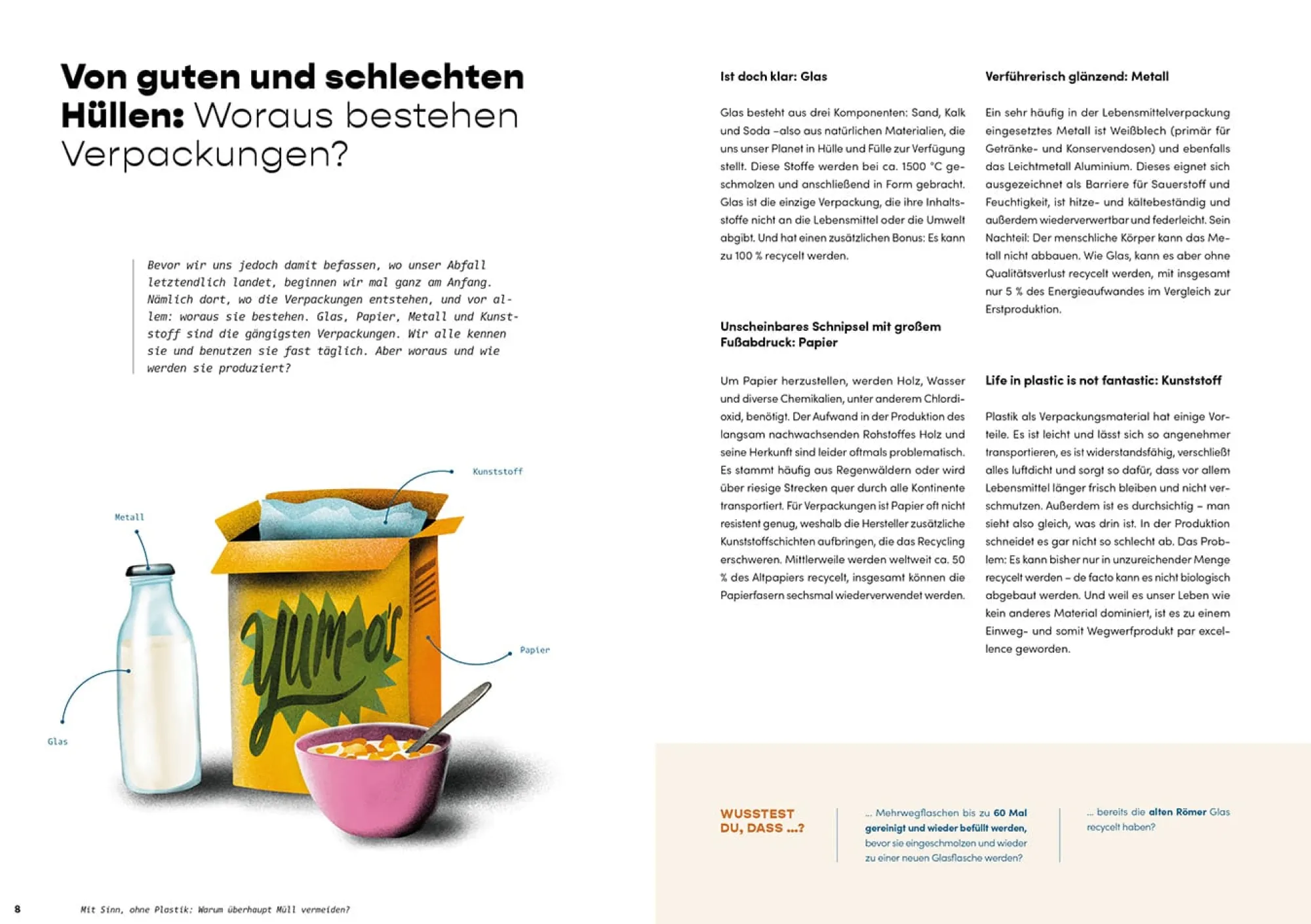 Sachbücher * Löwenzahn Verlag Wenn die Verpackungshüllen fallen