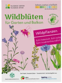 Blumensamen * Tausende Gärten – Tausende Arten Wildblumen für Balkon und Garten gebietsheimisch