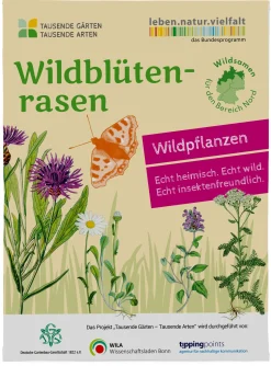 Blumensamen * Tausende Gärten – Tausende Arten Wildblumenrasen gebietsheimisch