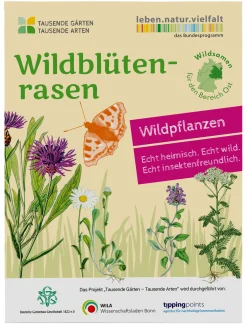 Blumensamen * Tausende Gärten – Tausende Arten Wildblumenrasen gebietsheimisch