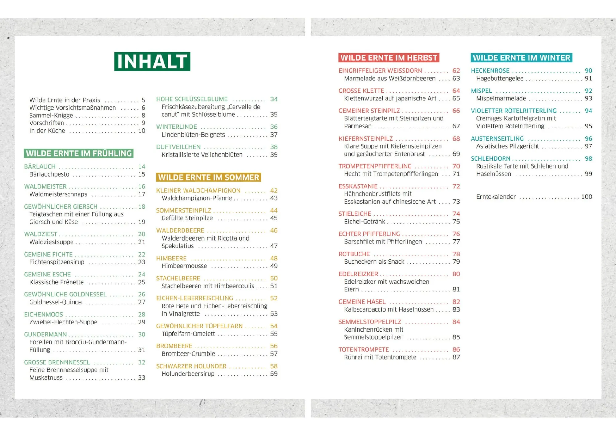 Garten & Natur|Kochen & Backen * Bassermann Verlag Wilde Ernte aus dem Wald