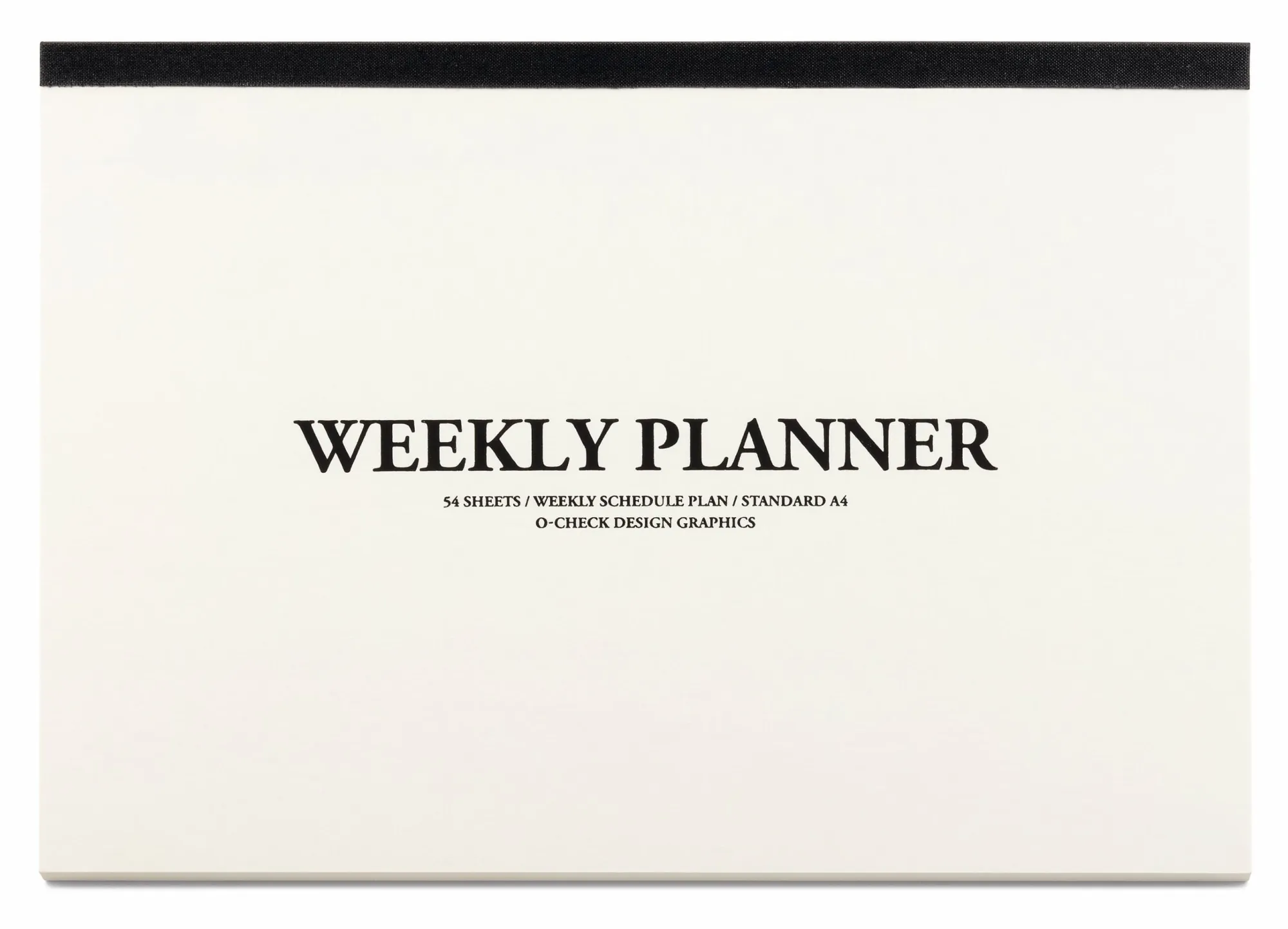 Zeitplaner & Kalender * O-check design Wochenplaner A4