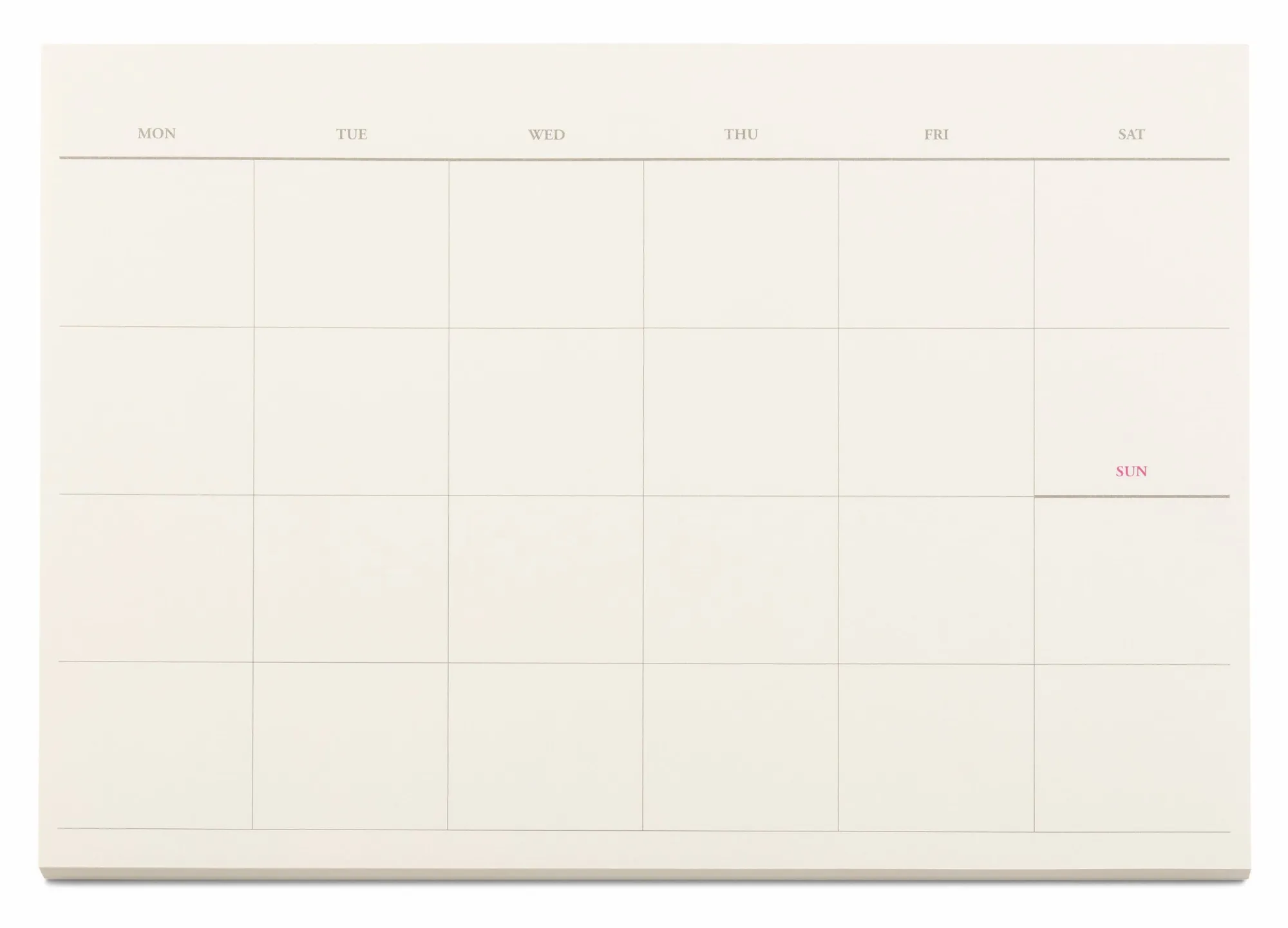 Zeitplaner & Kalender * O-check design Wochenplaner A4
