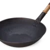 Wokpfannen|Pfannen * Netherton Foundry Shropshire Wok brüniert
