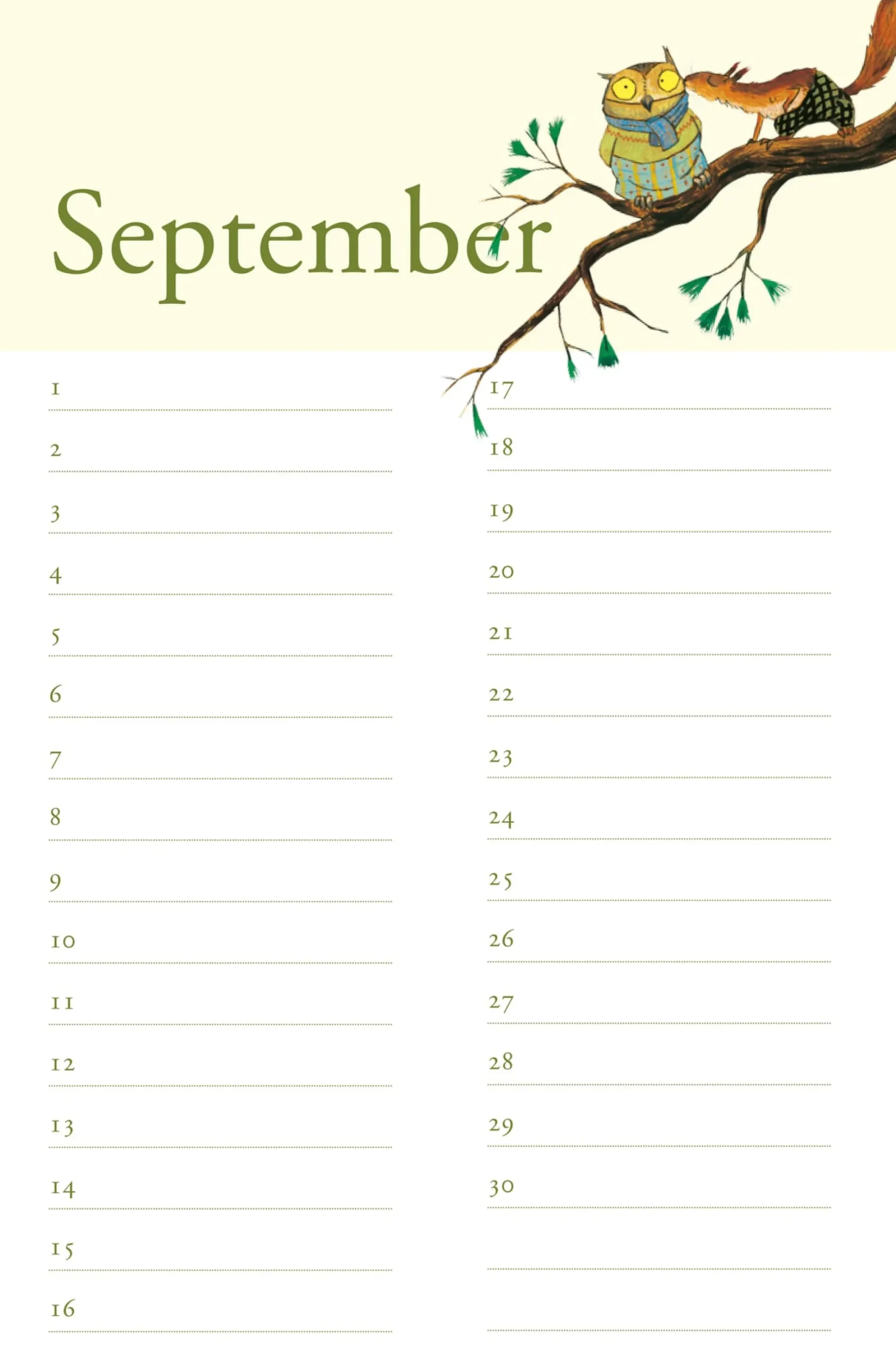 Wandkalender|Zeitplaner & Kalender * Peter Hammer Verlag Wolf Erlbruchs Geburtstagskalender
