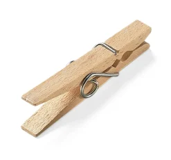 Wäschepflege * helo Heckelmann Wäscheklammern Buchenholz
