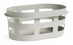 Wäschepflege|Badaccessoires * HAY Wäschekorb Laundry Basket, klein Hellgrau